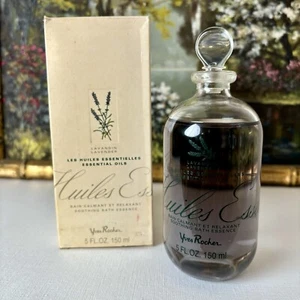Vintage Yves Rocher Lavender Essential Oils Soothing Bath Essence 5 oz Old Stock - Picture 1 of 9