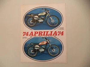 Werbung Werbung 1974 Motorrad Aprilia Scarabeo 50 - Bild 1 von 1