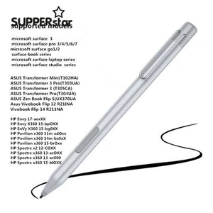 Smart Stylus Pen for Microsoft Surface Pro 3 4 5 6 7 Go Studio Go Book ASS - Afbeelding 1 van 14