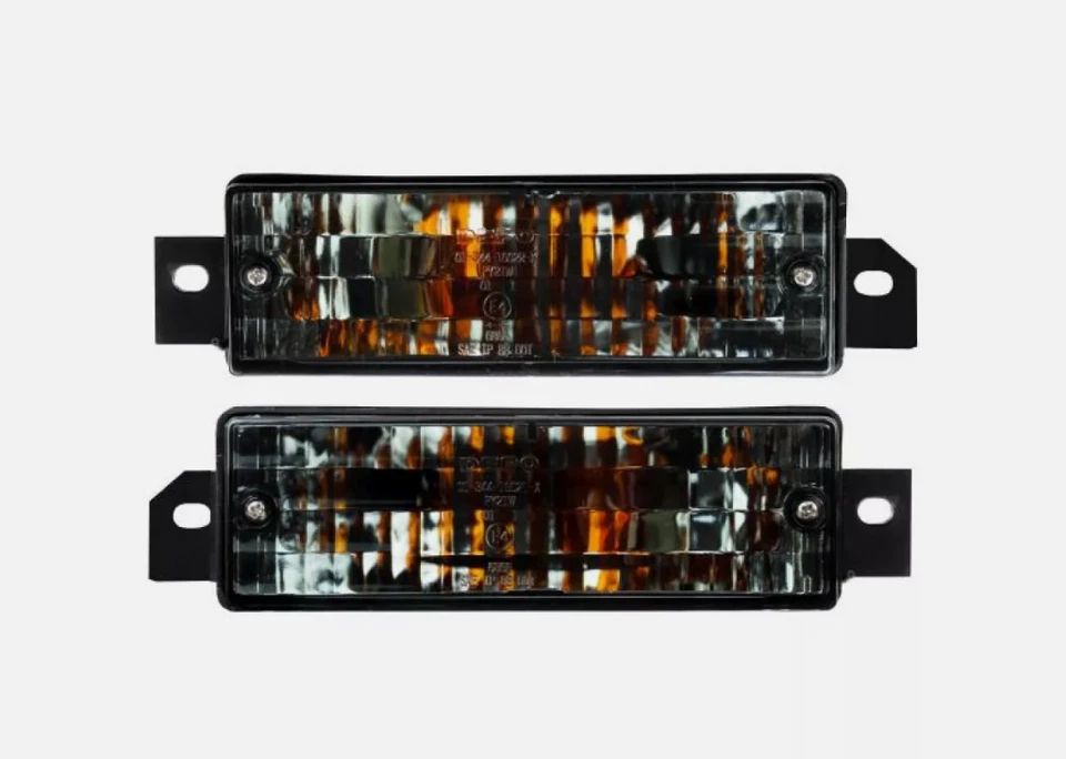 BMW 3 E30 88-91 LUZ INTERMITENTE EN PARACHOQUES CRISTAL HUMO LENTE SINTONIZACIÓN PAR Foto 1 de 4