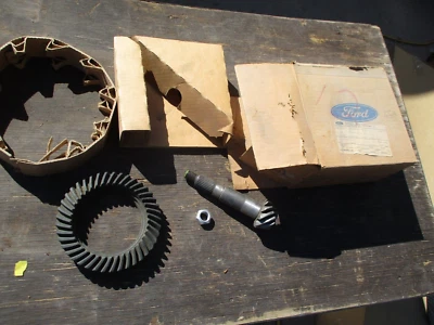 NOS DANA 1966 - 1971 EARLY FORD BRONCO 4:56 FRONT AXLE GEAR SET - Image 1 of 4