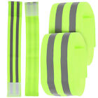  4 Pcs Reflektierendes Armband Laufende Armbänder Fitness Streifenband