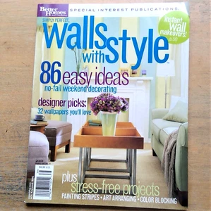 Better Homes & Gardens Special Interest Publikationen perfekte Wände mit Stil 2003 - Bild 1 von 9
