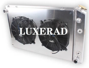 716 4Row Electric Radiator Fan For 73-87 Chevy C/K 10 20 30 GMC C1500/2500 Truck - Picture 1 of 13