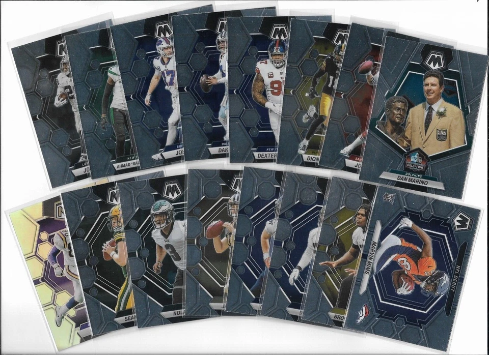 2023 Mosaic Football  Base Singles * Rookies* Complete your Set    Free Shipping - Image 1 of 1
