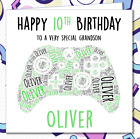 Personalised Birthday Card Gamer XBOX One Son Brother Nephew Grandson Gaming /IL