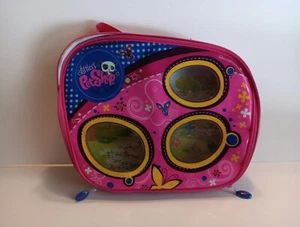 Littlest Pet Shop LPS Pink Vinyl Zippered Carrying Case w/Insert - Picture 1 of 13