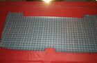 1967 1968 1969 Cuda Barracuda Fastback RUBBER TRUNK MAT Grey Plaid 67 68 69