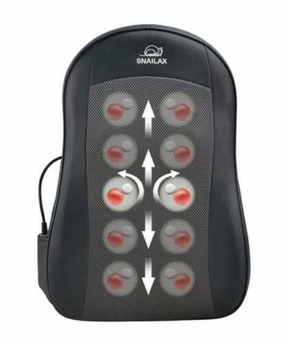 Snailax SL-166 Back Massager with Portable Kneading Heat for sale online