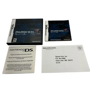 NO GAME Final Fantasy Tactics A2 Nintendo DS Case & Manual Registration Card - Picture 1 of 6
