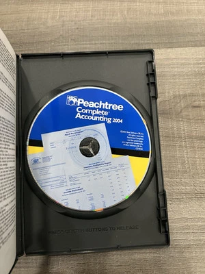 2004 Sage Peachtree Complete Accounting Product CD and Install READ DESCRIPTION - Image 1 of 2