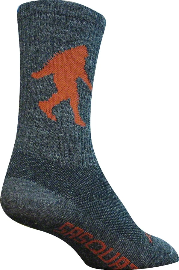 Meias unissex de lã SockGuy Wool Sasquatch 6 polegadas - absorção de umidade, - Imagem 1 de 1