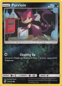 Purrloin SM - Unified Minds 135/236 - casi nuevo - holograma inverso - Imagen 1 de 2