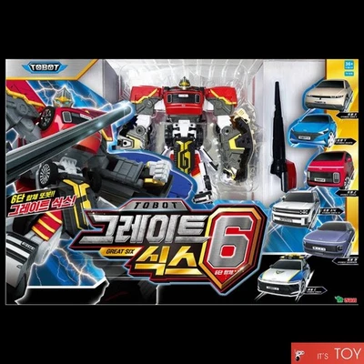 TOBOT GREAT SIX 6 Integration Transformer Robot X Y Z Sonic Ken C Hyundai Cars - Image 1 of 4