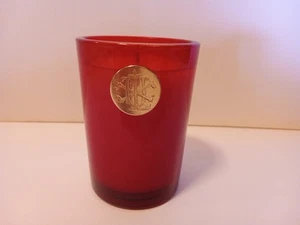 LUX Fragrances Duftkerze Noel rotes Glas HOME für die Feiertage - Neu ohne Karton - Bild 1 von 3