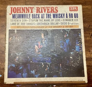 Johnny Rivers – Meanwhile Back At The Whisky À Go Go 1965 Vinyl LP Record Album - Picture 1 of 3