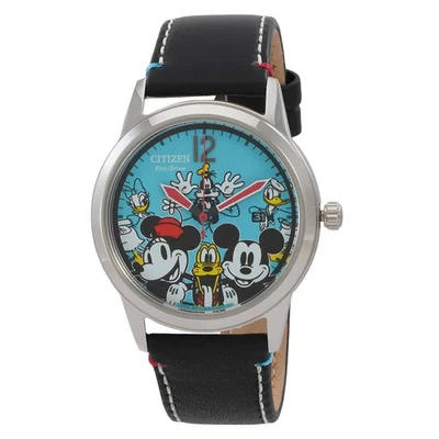 Reloj unisex Citizen Sensational Six Disney Eco-Drive esfera azul AW1235-06W Foto 1 de 3