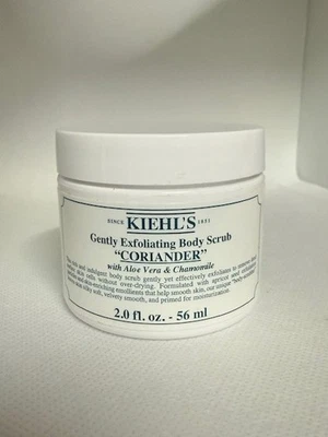 Kiehl's Gently Exfoliating Body Scrub Coriander 2.0oz - 60ml New - Image 1 of 2