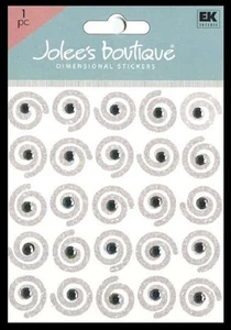 Jolee's SILVER SWIRLS REPEATS Stickers Wedding CHECK OUT MY OTHER AUCTIONS - Picture 1 of 1