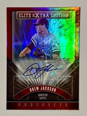 Drew Jackson Prospect Auto 2015 Panini Elite Extra Edition Auto - Image 1 of 2