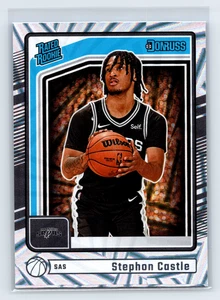 Stephon Castle Rated Rookie 2024-25 Panini Donruss Wedges San Antonio Spurs #244 - Picture 1 of 2