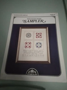 Kaleidoscope Sampler Perforated Paper Sampler Counted Cross Stitch Pattern - Picture 1 of 2