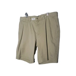 Polo Ralph Lauren Khaki Prospect Shorts Mens 34 Bermuda Chino Cotton Flat Front - Picture 1 of 9