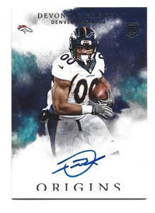 Devontae Booker AUTOGRAPH Denver Broncos 2016 Panini Origins #131 AUTO Football - Picture 1 of 2