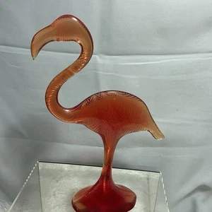 RARE Brazil Vintage Abraham Palatnik PINK Lucite Flamingo - Picture 1 of 7
