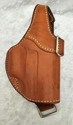 BIANCHI #13H Leather Holster for SIG P226 S&W 59 Beretta 92 CZ Taurus Pistols RH - Image 1 of 4