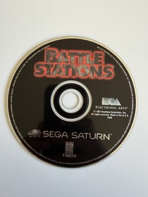 Battle Stations (Sega Saturn, 1997) Disc Only T&W