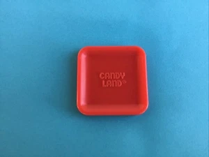 Candy Land Castle Repuesto Juego Pieza Rojo Cuadrado Ficha Forma Pieza BONITO - Imagen 1 de 2