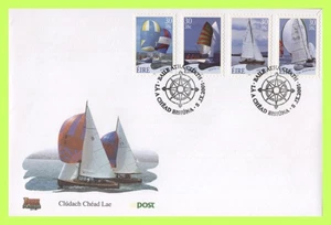 Ireland 2001 Sailing Yachts set on First Day Cover - Picture 1 of 1