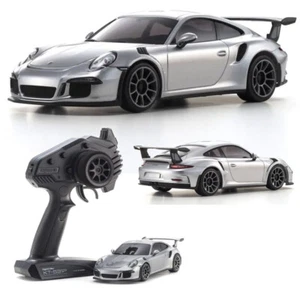 Kyosho 32358S MINI-Z RWD MR-04 RTR Porsche 911 GT3 RS GT Silver Metallic Car - Picture 1 of 8