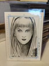 2004 Xena Art & Images Sketch Card by Steven Miller of Gabrielle *SketchaFEX*