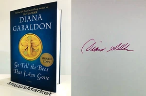 SIGNED Go Tell the Bees That I Am Gone by DIANA GABALDON (Outlander #9) 1/1 HC - Picture 1 of 16