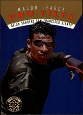 1995 (GIANTS) SP Championship #93 Deion Sanders MLP