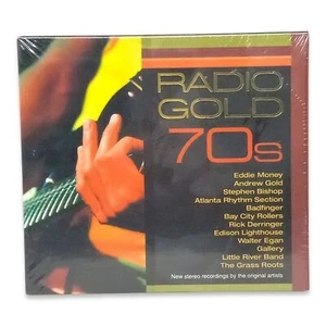 Radio Gold 70s (CD, 2012)-Sealed-Digipak-Compilation-Badfinger-Bay City Rollers - Picture 1 of 3