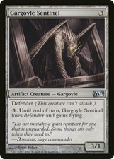 FOIL Gargoyle Sentinel | MtG Magic Magic 2011 (M11) | English | Near Mint