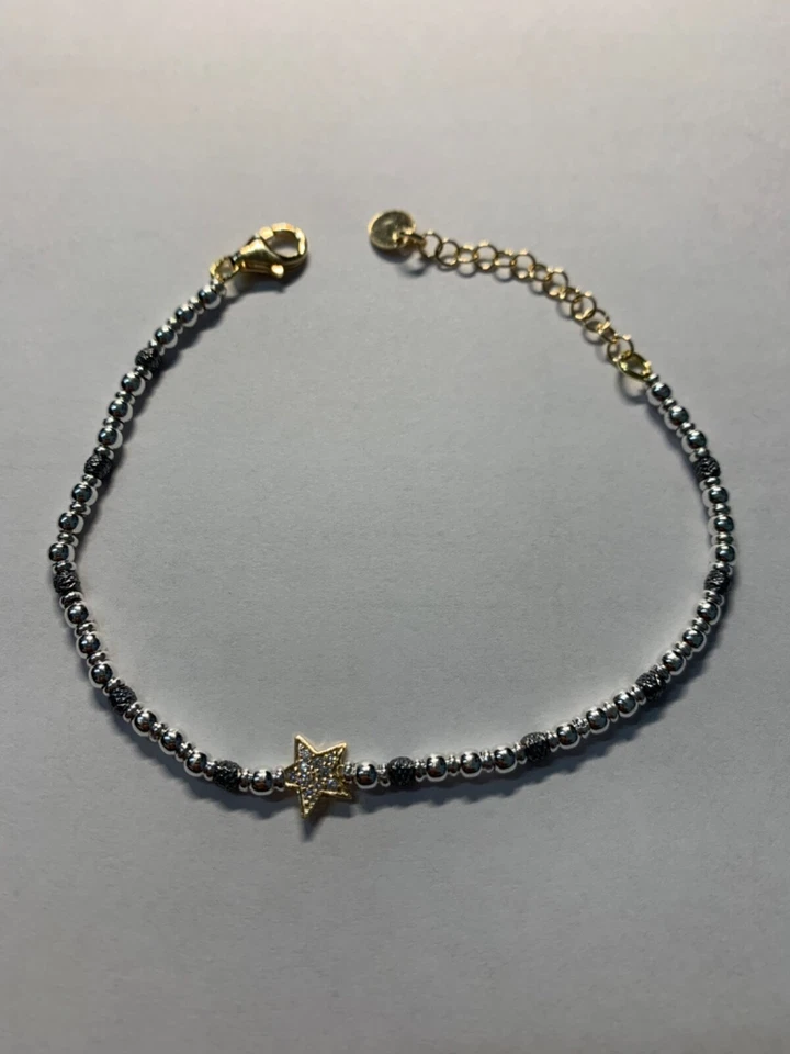 BRACCIALE PEPITE STILE DODO  IN ARGENTO MASSICCIO 925%, NUOVO DA NON PERDERE - Immagine 1 di 1