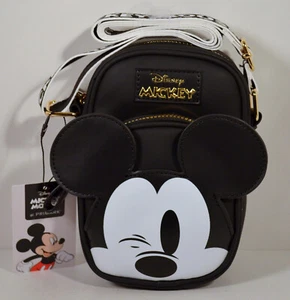 Mickey Mouse 3D Ears Cell Phone Holder Purse Crossbody Bag Disney Primark - Picture 1 of 7