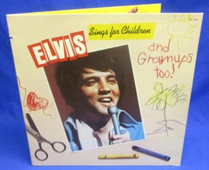 LP ELVIS PRESLEY - SINGS FOR CHILDREN / USA BLACK RCA-VICTOR CPL1-2901 - Picture 1 of 6