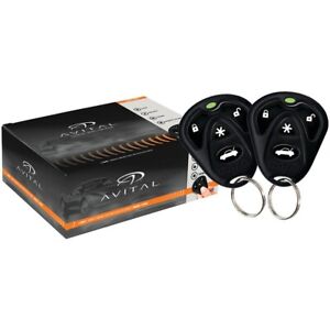 Avital 1-Way Remote Start System with Keyless Entry