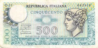 Italy  500  Lire  20.12.1976  Series  Q 23 Circulated Banknote PMGM - Image 1 of 2
