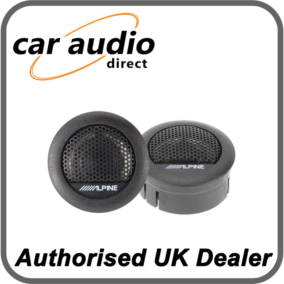 Alpine SXE-1006TW - Mylar-Titanium Balanced Dome Tweeter 3cm - Image 1 of 1