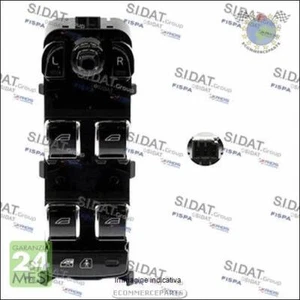 Interruttore alzacristallo Sidat Anteriore Sx Sinistro per BMW 3 E46 330 328 dbx - Foto 1 di 3