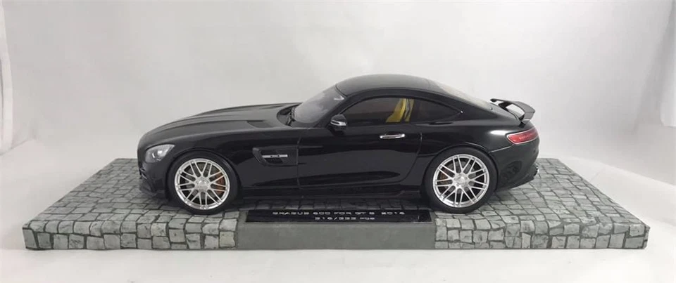 2015 Brabus 600 AUF Basis Mercedes-Benz AMG GT S in Black Resin Model in 1:18 Sc - Image 1 of 4