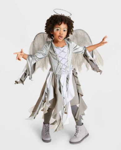 Hyde and Eek Boutique Kids' Fallen Angel Halloween Costume Dress Size Small 4-7 - Image 1 of 4