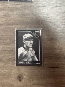 Ernie Padgett 1991 The Sporting News Conlon Unassisted Triple Play #206 Braves