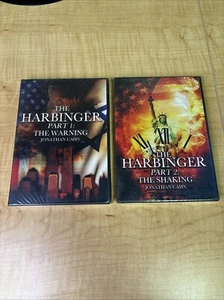 THE HARBINGER Parts 1 & 2 THE WARNING & THE SHAKING JOHNATHAN CAHN Brand New - Picture 1 of 8